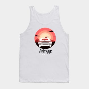 80s Car Tank Top